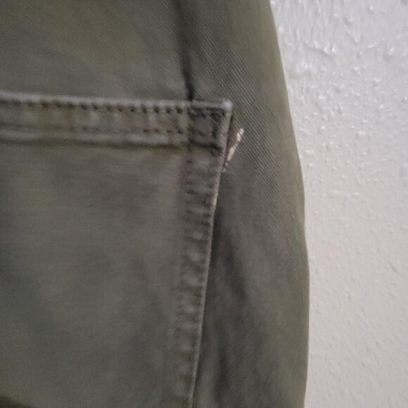 John Galt Brandy Melville Olive Green Utility Carpenter Pants Women’s Small - Picture 6 of 7
